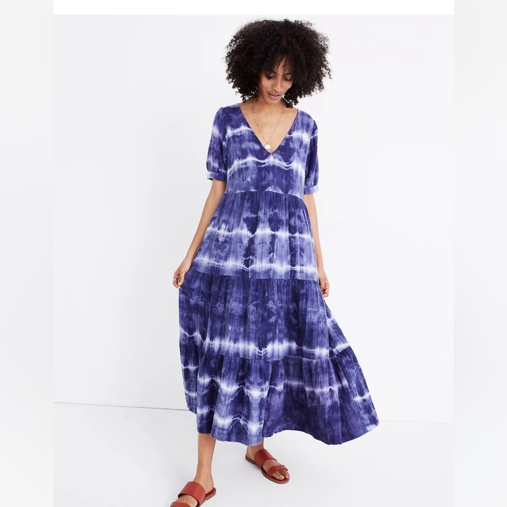 Warm x Madewell gauze dress